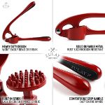 Picture of Zulay Premium Garlic Press - Soft Easy-Squeeze Ergonomic Handle, Sturdy Design Extracts More Garlic Paste Per Clove, Garlic Crusher for Nuts & Seeds, Professional Garlic Mincer & Ginger Press - Rose