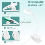 Picture of LED Reading Light, Eye Protection Desk Lamp for Home Book, Bed & Computer - Pack Of 2