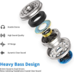 Picture of Earphones with lightning connector Microphone with Built-in Remote to Control Music, Phone Calls, and Volume. Wired Earphones