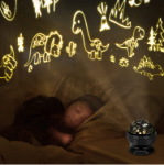 Picture of Dinosaur Night Light Projector for Kids, 360°Rotating Dinosaur Light with 8 Colorful Light Modes for Kids
