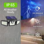  solar powered outdoor wall lights