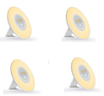Picture of Sunrise Alarm Clocks, Wake Up Light with Sunrise/Sunset Simulation Dual Alarms Bedside Night Lamp Atmosphere Lamp USB Phone Charging Port