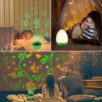Picture of Dinosaur Projector light for kids Night Light Rotation and 8 Light Modes Dino Lam Gifts for 3-10 Year Old Boys Girls