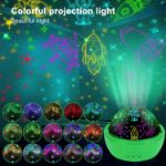 Picture of Dinosaur Projector light for kids Night Light Rotation and 8 Light Modes Dino Lam Gifts for 3-10 Year Old Boys Girls