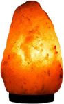 Picture of Premium 2-3 KG Himalayan Crystal Rock Salt Lamp Handcrafted 100% Original Foothills of the Himalayas Complete Electric Fitting Included