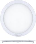 Picture of 24w LED Round Recessed Ceiling Panel Down Light Flat Ultra Slim Lamp Cool White 7000K Super Bright 300mm x 300mm