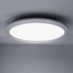 Picture of 24w LED Round Recessed Ceiling Panel Down Light Flat Ultra Slim Lamp Cool White 7000K Super Bright 300mm x 300mm