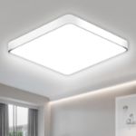 Picture of 36W LED Ceiling Light, 3240LM Square Flush Mount Ceiling Light, IP54 Waterproof Bathroom Light, 5000K Daylight White for Kitchen, Hallway & Living Room