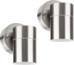 Picture of 2 Pack Modern Stainless Steel Outdoor Wall Light, Down Outside Wall Light, IP44 Waterproof