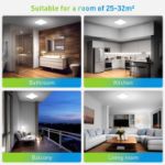 Picture of LED Ceiling Light 48W Square Surface Mount Waterproof Indoor Lighting - 6000K