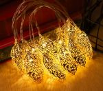 Picture of String Lights, 3M 20LED Metal Fairy String Lights Geometric Rose Gold Metal Fairy Lights