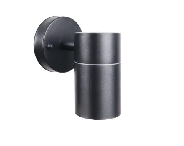 Picture of Outdoor Wall Lights, GU10 Base Up Down Exterior Wall Sconce, IP44 Black Stainless Steel Single Outside Wall Light for Garden, Patio, Balcony, Porch