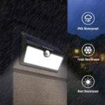 Picture of Solar Lights Outdoor, Upgraded 78 LED Solar Motion Sensor Security Lights - Solar Powered Lights Waterproof