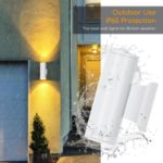 Picture of Wall Lights Mains Powered, IP65 Up Down Outside Lights Exterior Wall Sconce, Aluminum 35W GU10 Wall Light