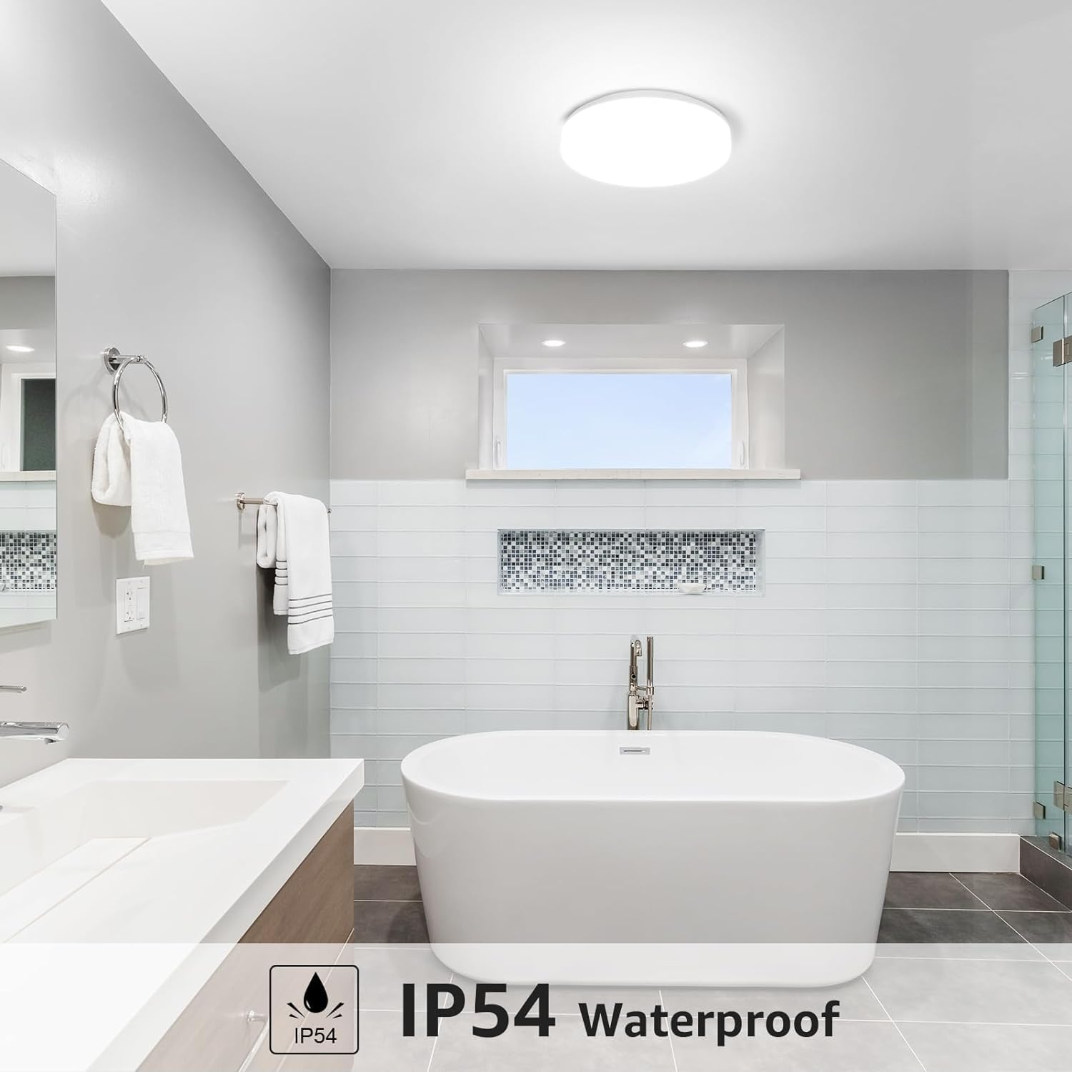 Bathroom Lights Ceiling LED - Modern Ceiling Lights