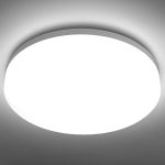 Picture of Bathroom Light, 15W 1500lm Ceiling Lights, 100W Equivalent, Waterproof IP54, Small, Dome, Modern, Flush Ceiling Light for Kitchen, Bulkhead, etc