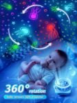 Picture of Night Light Kids,96 Lighting Modes Star Projector Lights for Bedroom, 360°Rotating+6 Films Baby Night Light Projector