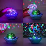 Picture of Night Light Kids,96 Lighting Modes Star Projector Lights for Bedroom, 360°Rotating+6 Films Baby Night Light Projector
