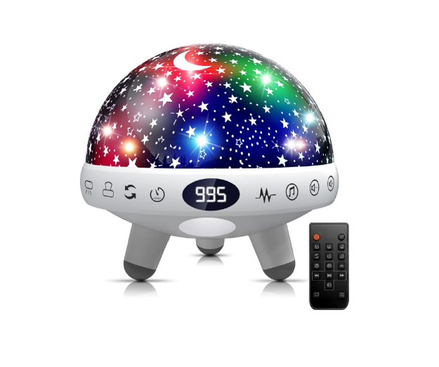 Picture of Night Light Kids Star Projector Baby Sensory Lights Toys White Noise Machine Baby with 29 Soothing Sounds