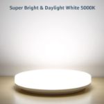 Picture of ‎48W Bathroom Lights Ceiling, Ceiling Lights Round, 2050lm Waterproof 6000K Cool White 29cm,Indoor Dome Flush Ceiling Light