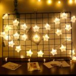 Picture of Cheerful Smiley Star String Lights 3M 20 LED Warm White Fairy Lamps, Battery-Powered Indoor Decor for Birthdays, Christmas