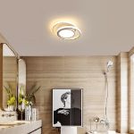 Picture of Modern Ceiling Light, 32W LED Ceiling Fixture 2350lm, Warm White 3000K, Round Ceiling Lamp for Bedroom Hallway Balcony Corridor
