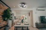 Picture of  LED Ceiling Light Modern Ceiling Lamp Black Rings Simple Ceiling Light Fixture LED for Corridor Kitchen Stairs Hallway