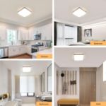 Picture of LED Ceiling Lights 36W, 3300lm Super Bright Square LED Ceiling Light, Daylight White 