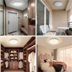 Picture of 28W Dimmable LED Ceiling Light, Energy Saving Dimmable Bathroom Ceiling Light, 10%-100% Brightness Adjustable, 2520LM Modern Round Ceiling Light