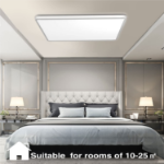 Picture of 36W LED Ceiling Light, 3240LM Square Flush Mount Ceiling Light, IP54 Waterproof Bathroom Light, 5000K Daylight White for Kitchen, Hallway & Living Room