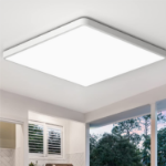 Picture of 36W LED Ceiling Light, 3240LM Square Flush Mount Ceiling Light, IP54 Waterproof Bathroom Light, 5000K Daylight White for Kitchen, Hallway & Living Room