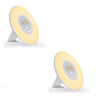 Picture of Sunrise Alarm - Sunrise Wake-up Alarm, Sunset Sleep Feature, Sounds and Mood Lighting, White