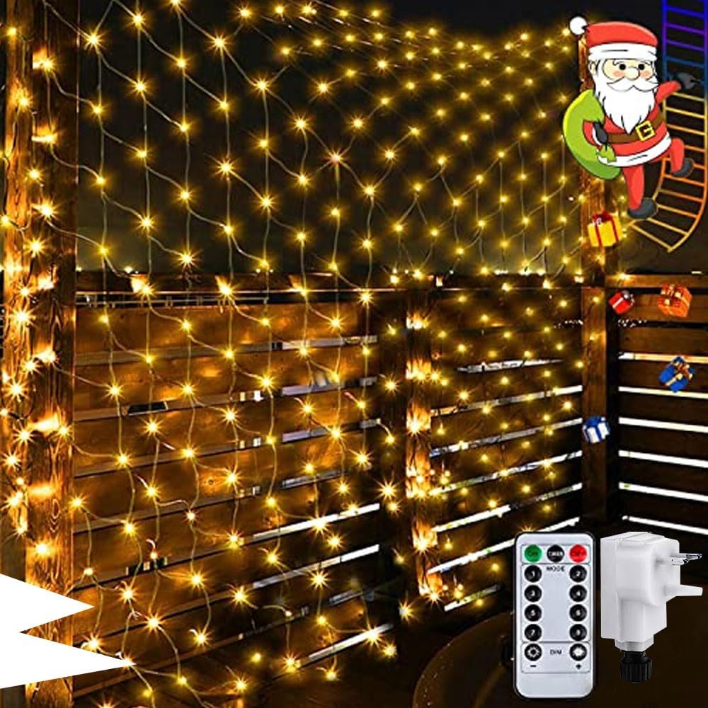 Outdoor Net Lights Mesh - LED Garden Tree Lights