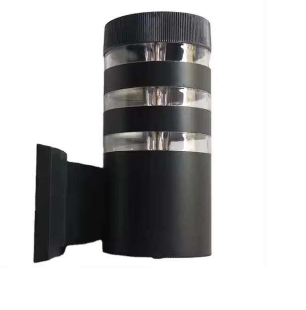 Picture of  Outdoor Wall Lamp – Weatherproof Garden Wall Light Fixture, E27 Bulb Holder, Wall Mount Exterior Light for Porch, Patio, Garage, Backyard – Black Modern Outdoor Lighting