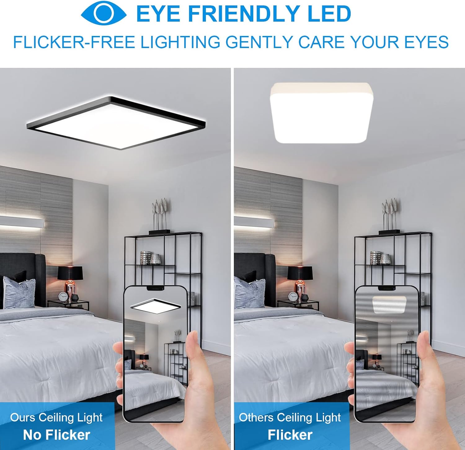 Bathroom Light Ceiling Natural White, LED Ceiling Lights