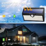 Picture of Solar Lights Outdoor, 78 LED Solar Motion Sensor Security Light, IP65 Waterproof Wireless Solar Wall Light with 3 Lighting Modes