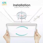 Picture of 18W 30cm LED Ceiling Light, 6500K Daylight White, 3240LM Bright Flush Mount Ceiling Light for Bedroom, Kitchen, Hallway & Living Room