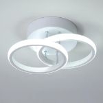Picture of Modern Ceiling Light 22W LED 6000K,  Square LED Ceiling Lights (White) 