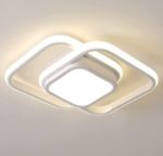 Picture of Modern Ceiling Light 22W LED 6000K,  Square LED Ceiling Lights (White) 