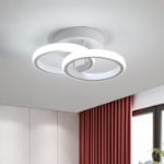 Picture of Modern Ceiling Light, 32W Round LED Ceiling Light 2350lm, Round Ceiling Lamp for Bedroom Hallway Balcony Corridor