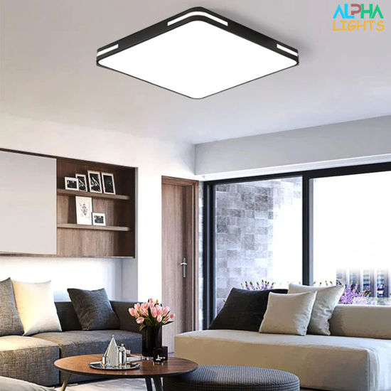Square LED Ceiling Light - Panel Downlights for Bathroom