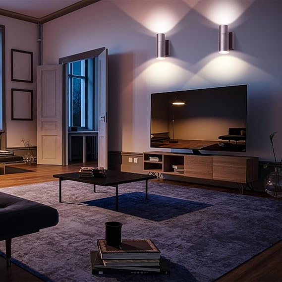 Modern Up & Down Outdoor Wall Lights