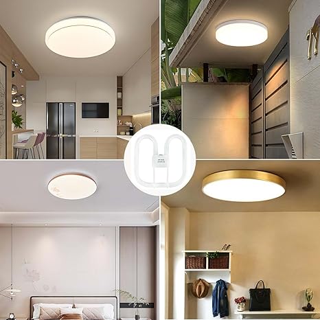28W GR10q 4-Pin CFL Light Bulb | 3500K Warm White