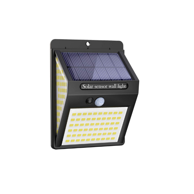 Picture of LED Solar Security Lights Outdoor - 270° Wide Angle Motion Sensor Wall Light- 3 Mode Solar Powered Flood Light 