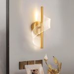 Picture of Modern LED Acrylic Wall Sconce, 12W Wall Light with 3 Color Modes for Bathroom, Bedroom & Corridor