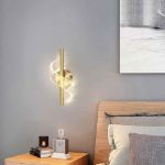 Picture of Modern LED Acrylic Wall Sconce, 12W Wall Light with 3 Color Modes for Bathroom, Bedroom & Corridor