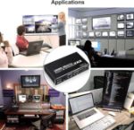 Picture of 4K 60Hz HDMI Matrix Switch 2x2 Splitter with Remote for PC, Laptop, PS4