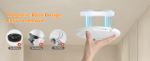 Picture of Rechargeable Motion Sensor Light with Remote Control, Magnetic Wireless LED Ceiling & Wall Light, Battery Powered PIR Sensor Lamp for Shed, Loft, Bathroom, Garage & Hallway