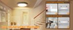 Picture of Rechargeable Motion Sensor Light with Remote Control, Magnetic Wireless LED Ceiling & Wall Light, Battery Powered PIR Sensor Lamp for Shed, Loft, Bathroom, Garage & Hallway