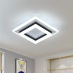 Picture of LED Ceiling Light 20W – Modern Square Ceiling Lamp, 6500K Cool White for Bedroom, Kitchen & Living Room
